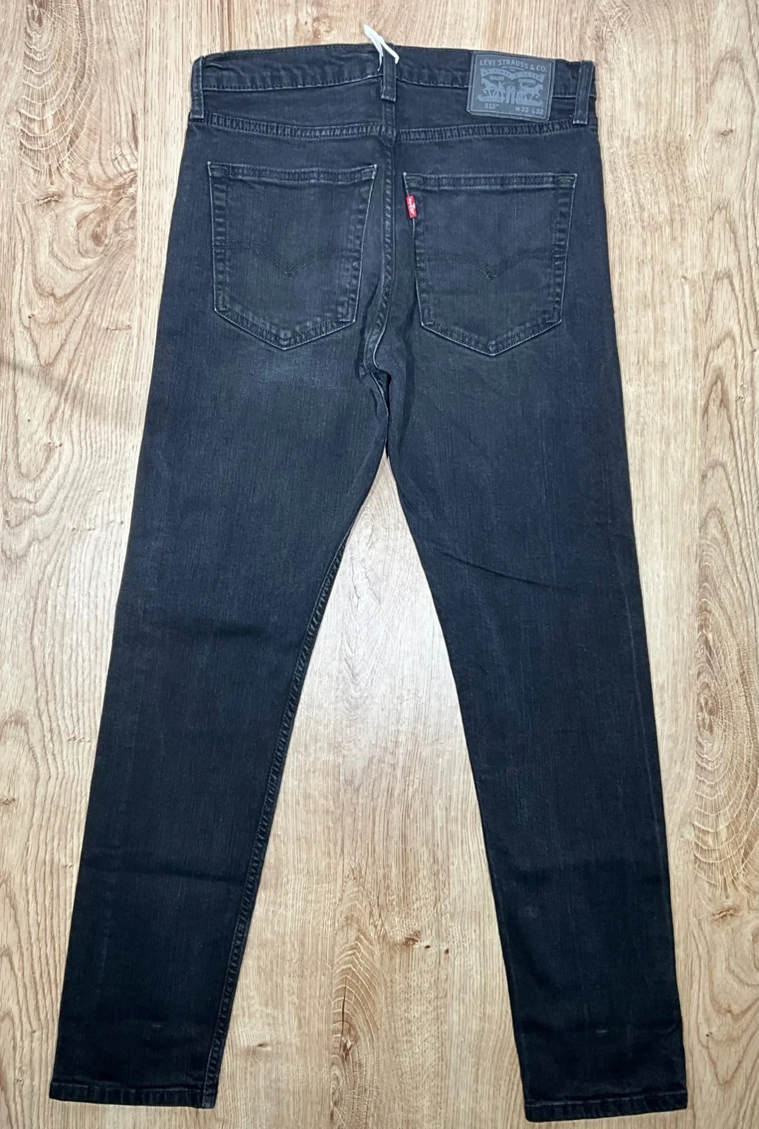 Jean Levi's 512 Coupe Slim Taper W32 L32 Vintage 99% Coton NoirLvh 246 – photo 6